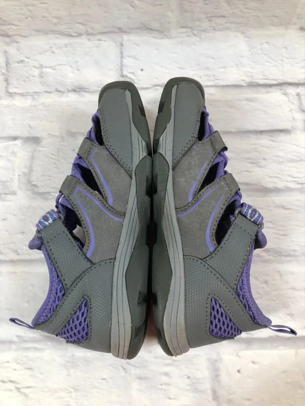TEVA Girls 2 Rollick Lavender/Gray Water Sport Sandals Shoes